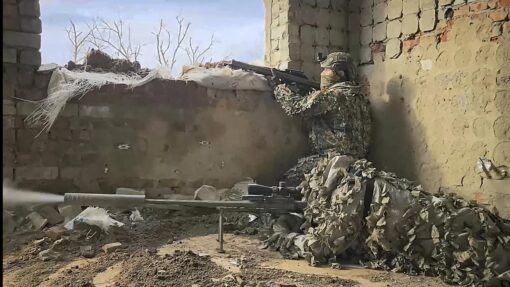 Russian forces operate in Ukraine