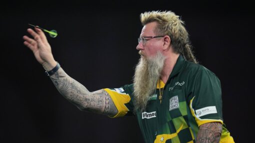 Wizard's magic runs dry at Ally Pally darts worlds Simon Whitlock