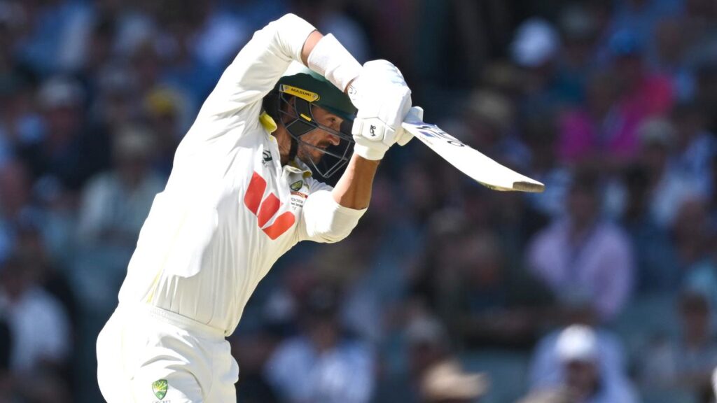 Mitchell Starc has again starred with the bat in what’s been a brilliant series for the Aussie.
