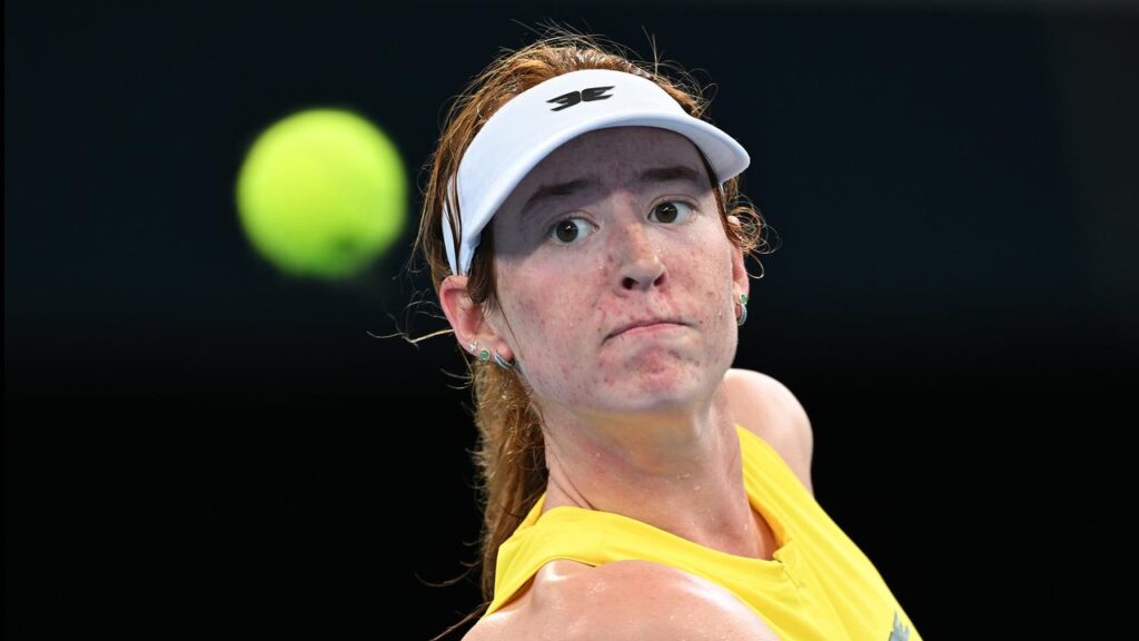 Maya Joint has her eyes on the ball, having set some key goals ahead of the Australian Open.
