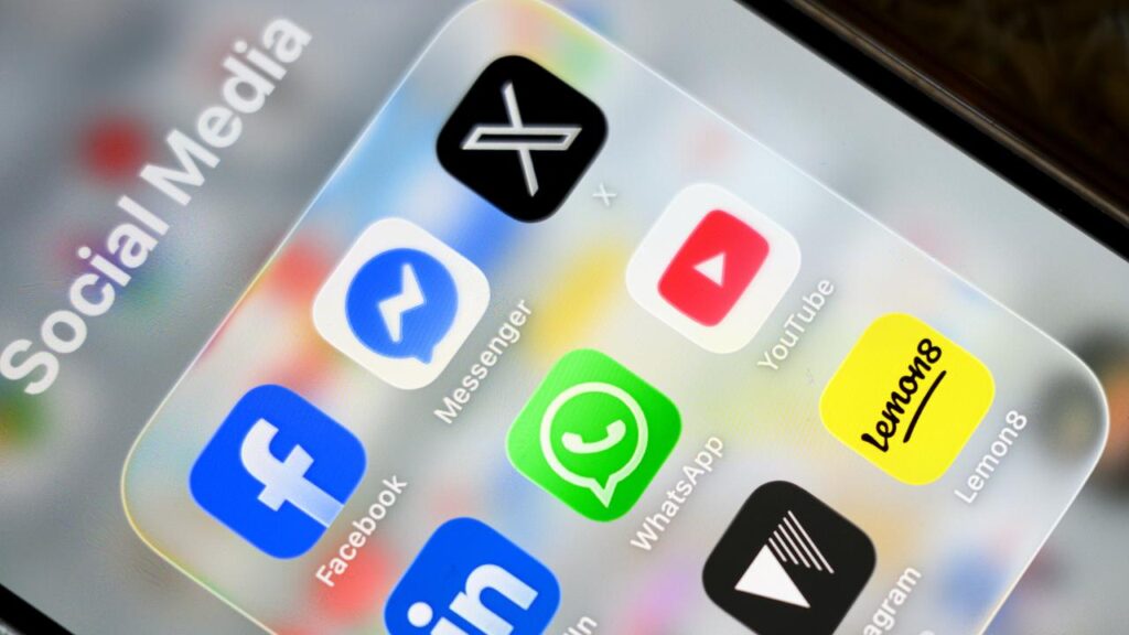 The teen social media ban applies to platforms such as Facebook, Instagram, TikTok and Snapchat.
