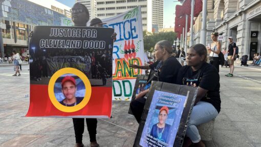Coroner to deliver Indigenous teen's inquest findings PERTH CLEVELAND DODD RALLY