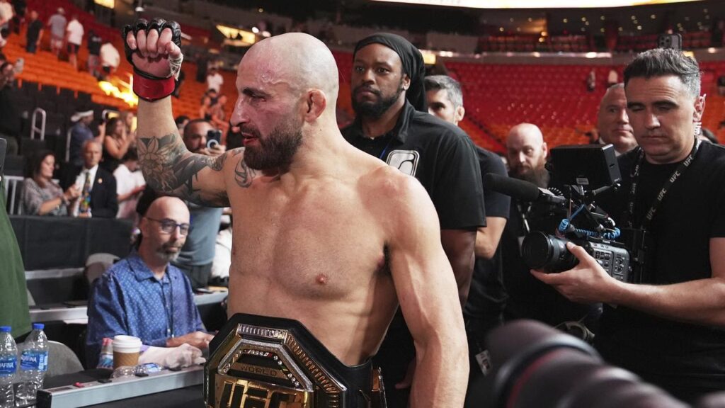 World champ Alexander Volkanovski says he has no plans to retire after February’s bout in Sydney. 
