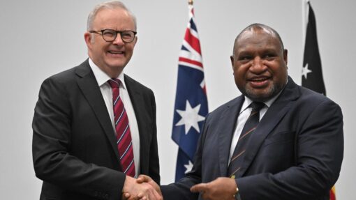 NRL sets itself as unity force against China in PNG JAMES MARAPE AUSTRALIA VISIT