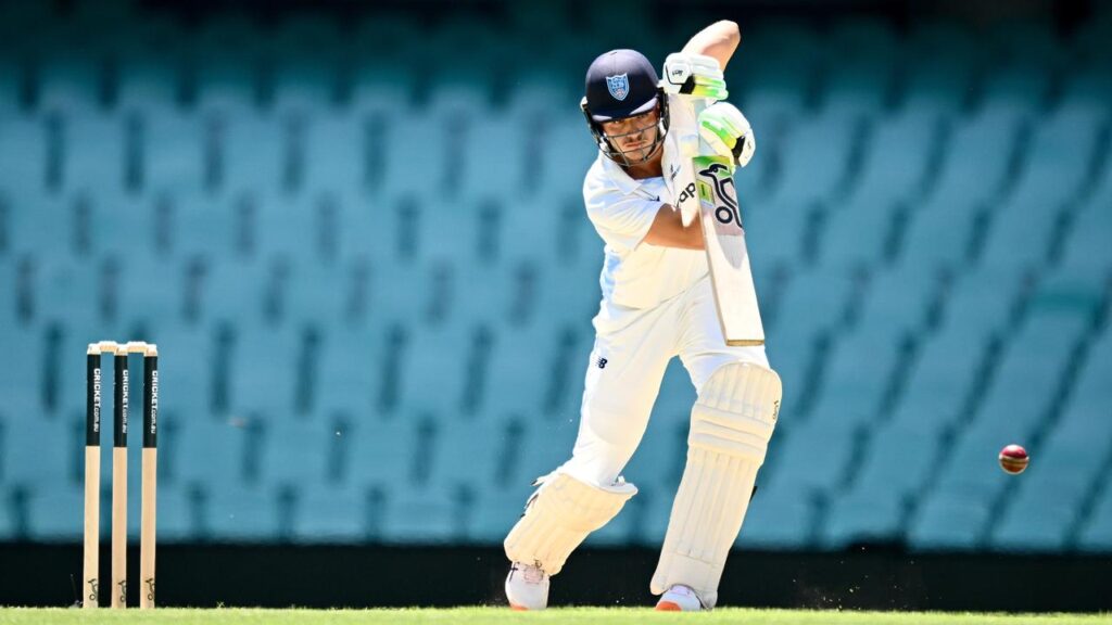 Sam Konstas is back amongst the runs for the Blues, scoring a Shield ton against Queensland.
