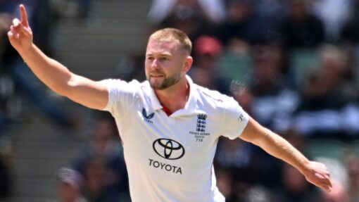 Atkinson out: England lose third Ashes quick CRICKET AUSTRALIA ENGLAND