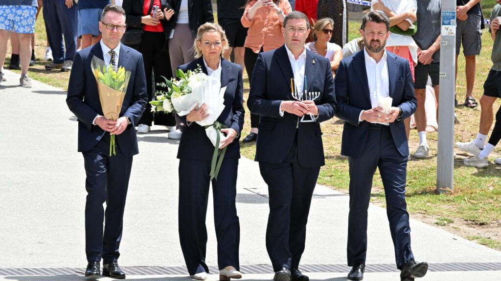 The coalition has been slammed for attempting to score political points after the Bondi massacre.
