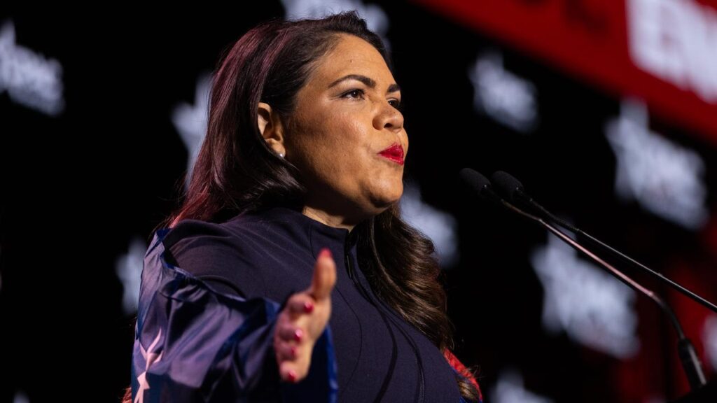 Travel by senator Jacinta Nampijinpa Price is being scrutinised as the government returns serve.
