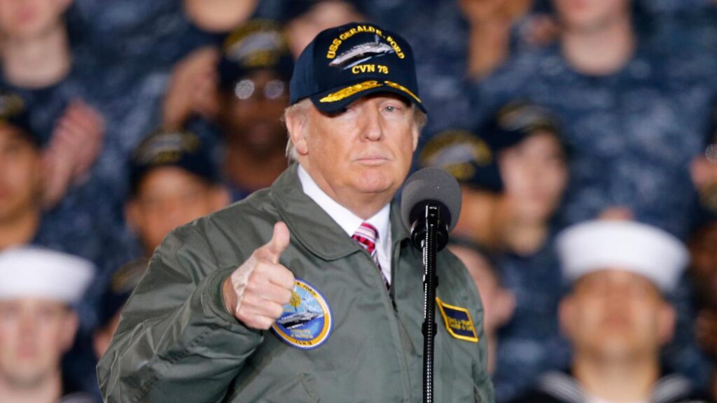 The Trump administration says the strikes are designed  to stop the flow of drugs into the US.
