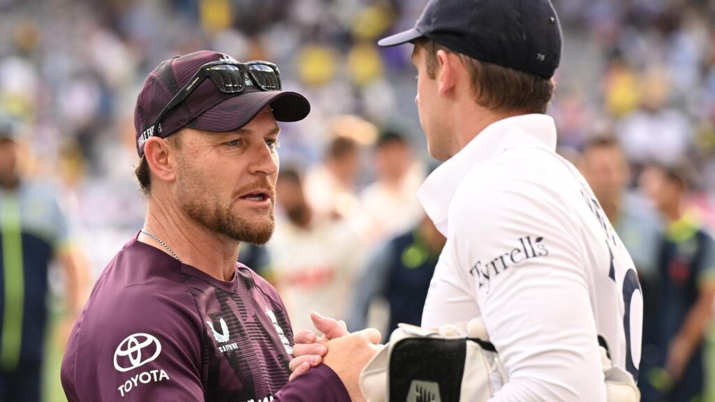 Brendon McCullum has finally admitted England’s Ashes preparations may have been less than ideal.
