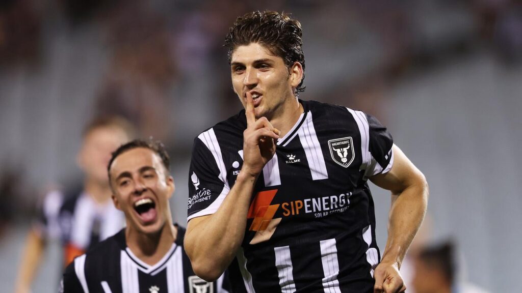 Harrison Sawyer had a massive impact when he came on as substitute, scoring a double for Macarthur.
