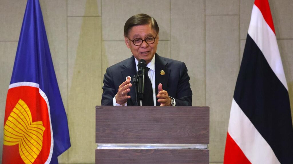 Thailand’s Foreign Minister Sihasak Phuangketkeow said Cambodia has agreed to hold peace talks.

