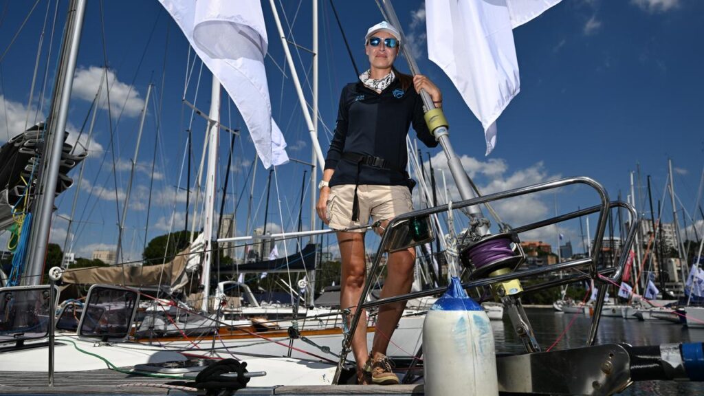 Frenchwoman Maude Demazure is ready to sail Cyan Moon south in another Sydney to Hobart.
