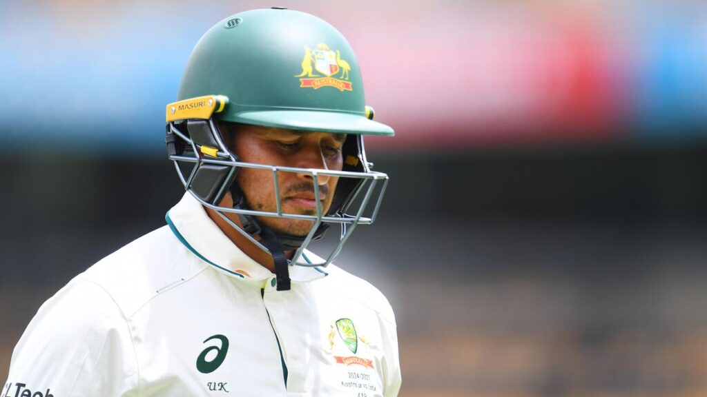 Usman Khawaja has been left out of Australia’s XI for the third Ashes Test.
