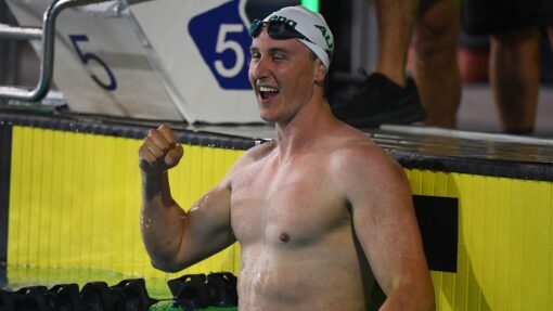 McEvoy wows with Aussies on top of World in pool SWIMMING AUSTRALIA WORLD