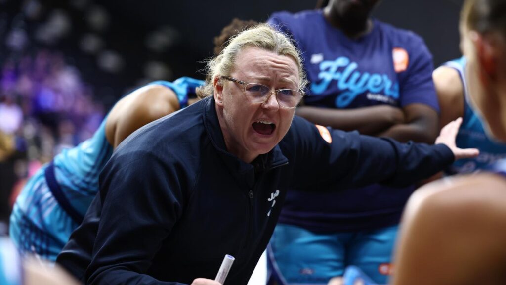 A harrowing approach: Coach Kristi Harrower’s blunt assessments are spurring the WNBL’s Flyers.
