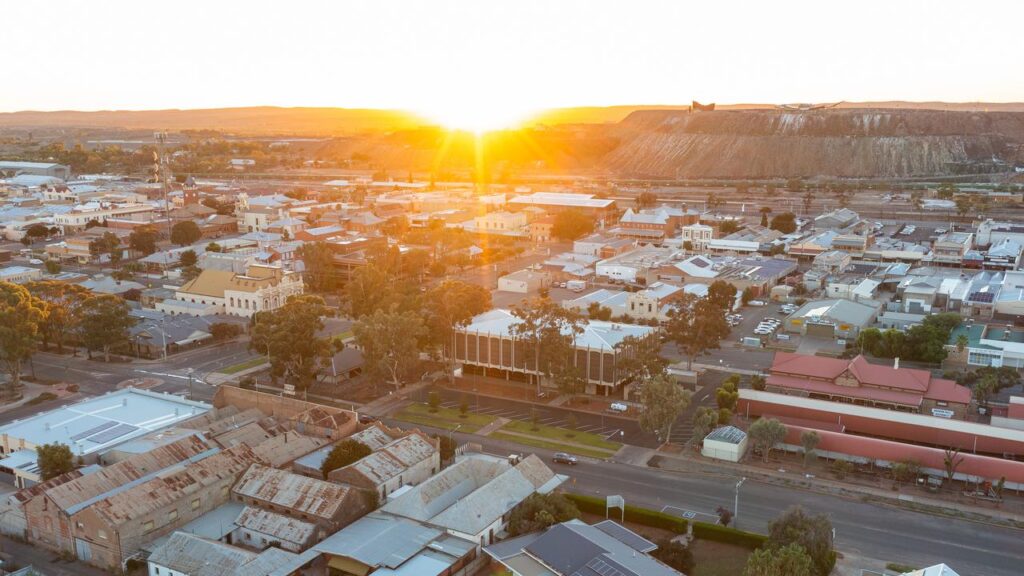 Almost 13,000 properties in Broken Hill and nearby areas were left without power intermittently.
