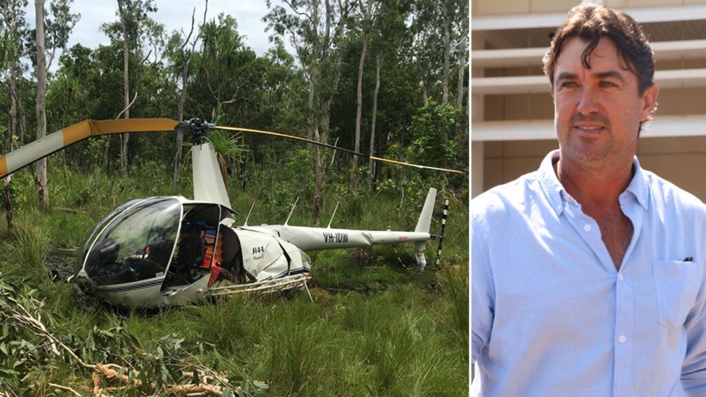 Matt Wright lied to investigators and attempted to falsify records after a fatal helicopter crash.
