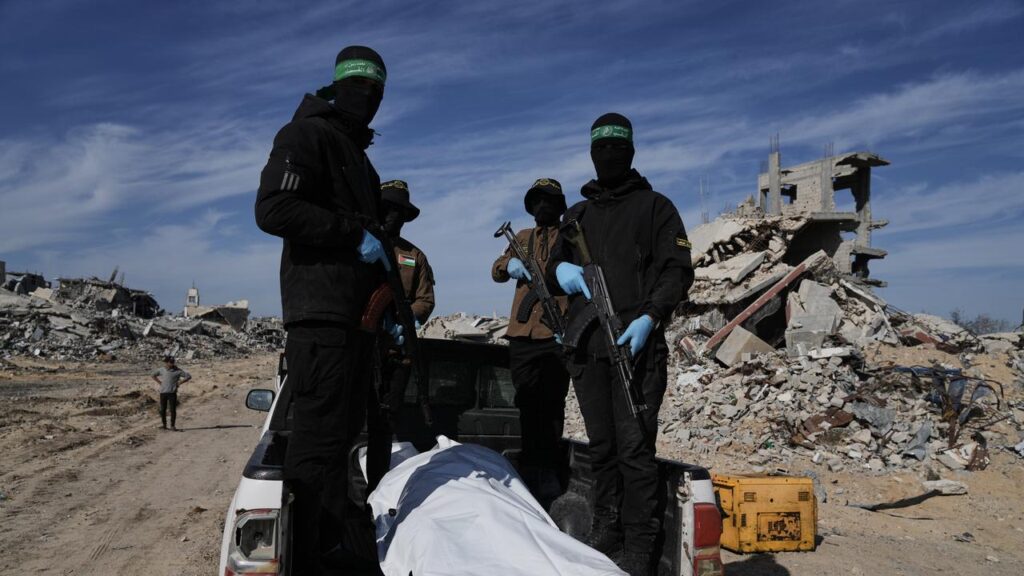 Islamic Jihad militants say they have found a hostage body in the north of the Gaza Strip.
