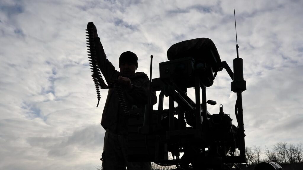 Ukrainian soldiers has been defending against a Russian invasion for almost four years.
