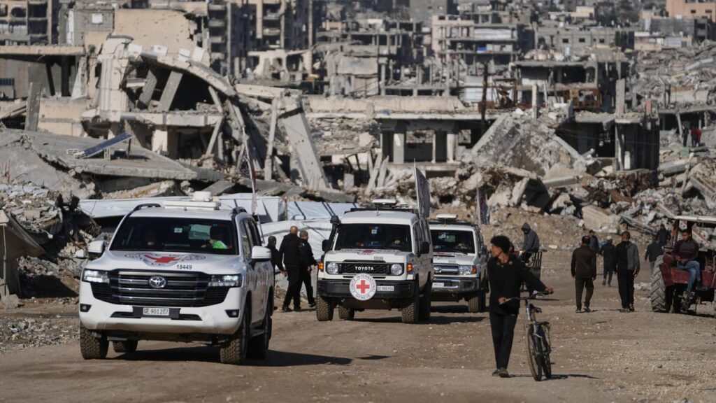 The Red Cross described the remains as those of one of the last two dead hostages still in Gaza.
