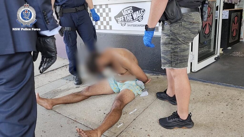 Hayden Carl Skinner is accused of raping an elderly woman during a burglary of an aged care home.
