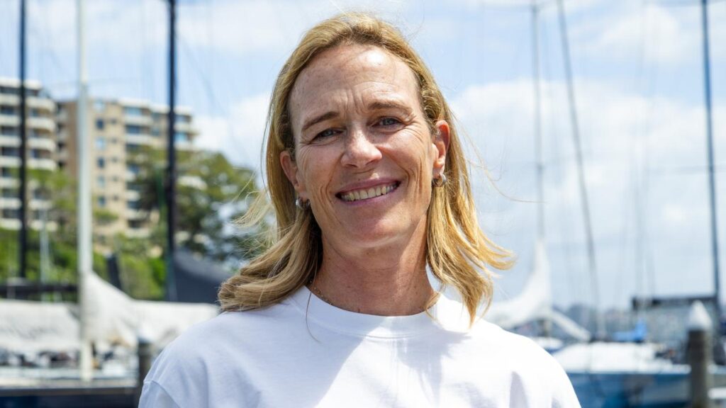 Aragon crew member Carolijn Brouwer is sailing her fifth Sydney to Hobart yacht race.
