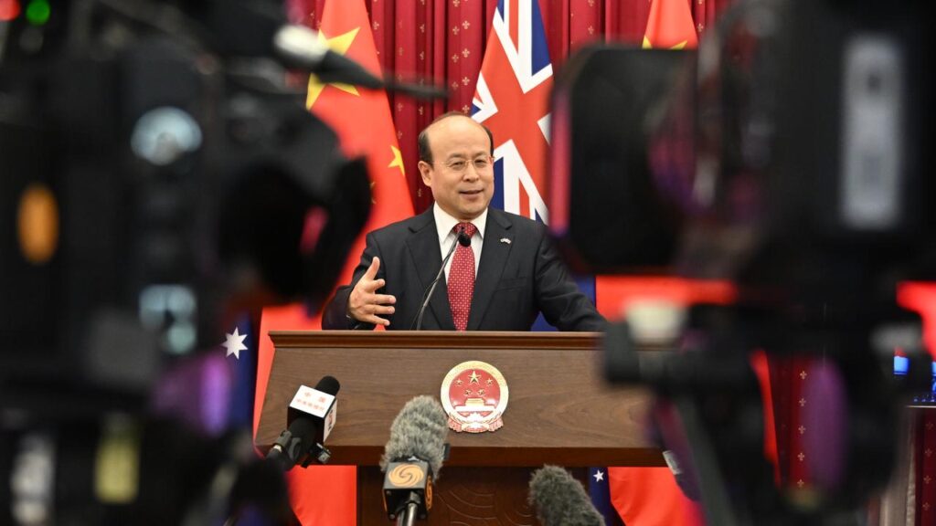 Australia and China are “friends not adversaries”, Chinese Ambassador to Australia Xiao Qian says.
