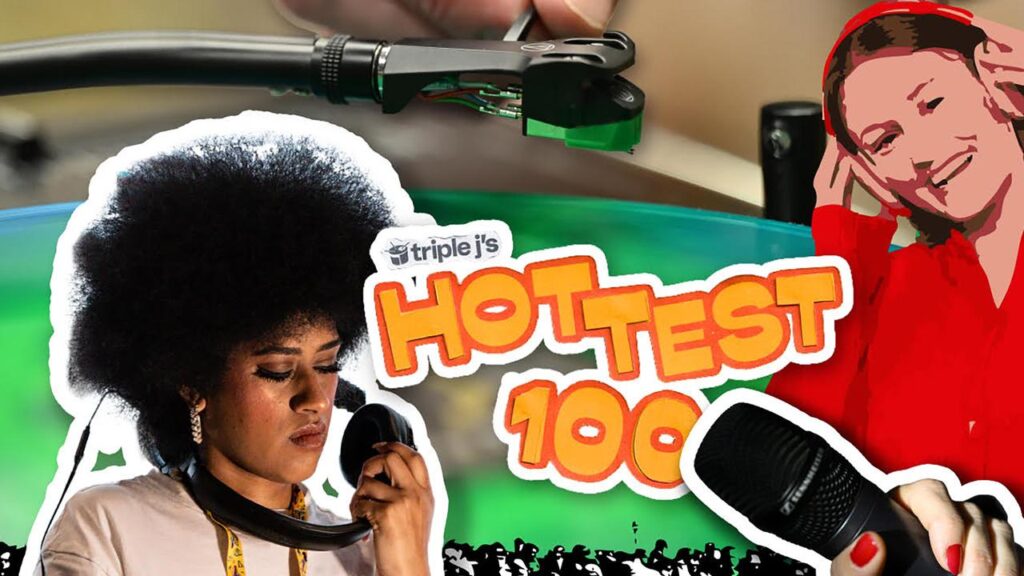 More than half the tracks in Triple J’s annual Hottest 100 countdown were Australian-made.
