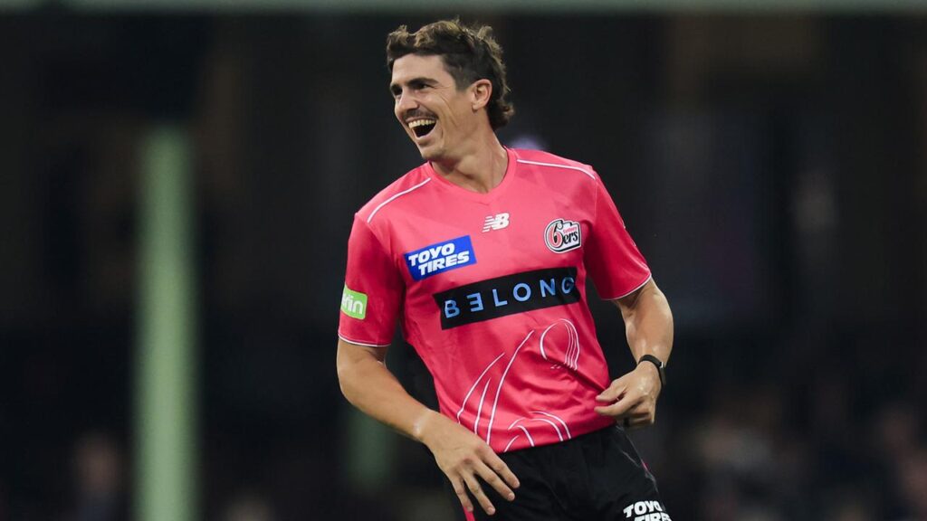 Sean Abbott was among the Sixers’ key bowlers in their win over the Heat in Coffs Harbour.
