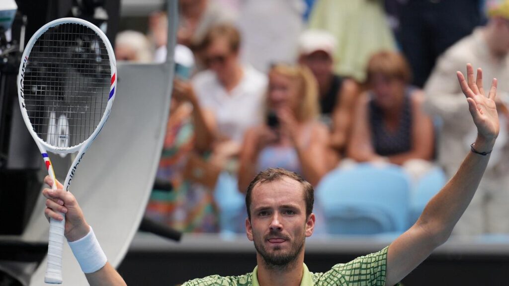 Russian Daniil Medvedev has started the year with a bang after an uncharacteristically pooor 2025.
