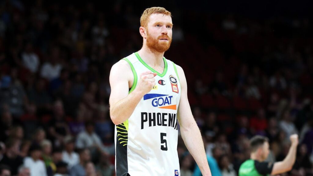 Angus Glover scored 22 points, including five three-pointers, in the Phoenix’s victory over Cairns.
