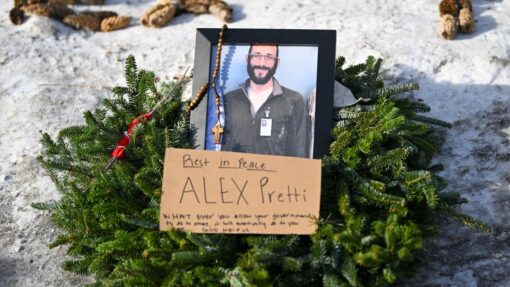 US govt digs in on ICE shooting, despite video evidence Makeshift memorial set up for nurse