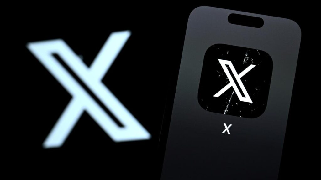 The Elon Musk-backed Grok artificial intelligence chatbot is linked with social media platform X.
