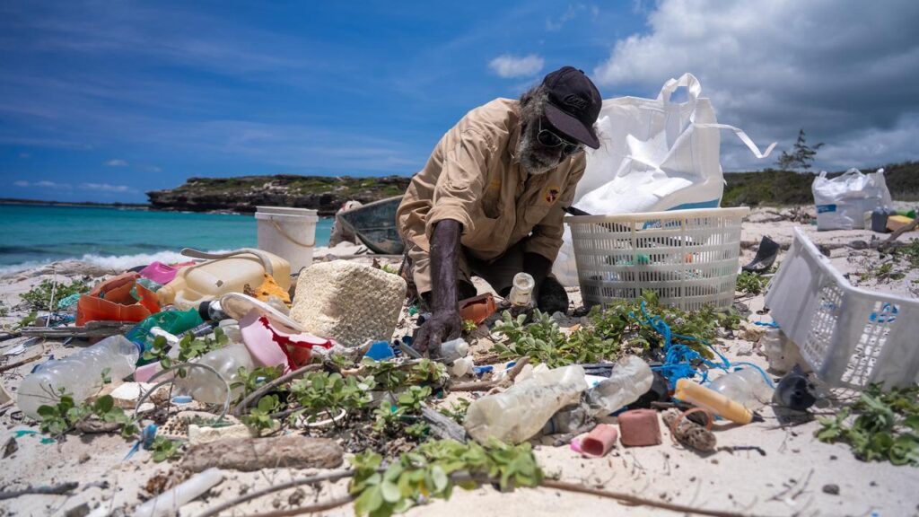 Indigenous rangers and Sea Shepherd volunteers have cleaned up one of Australia’s remotest beaches.
