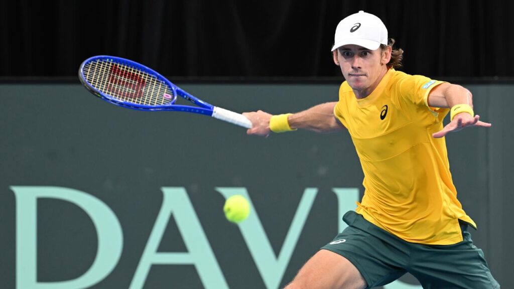 Alex de Minaur says opting out of an Australia Davis Cup tie has been a ‘brutal’ decision to make.
