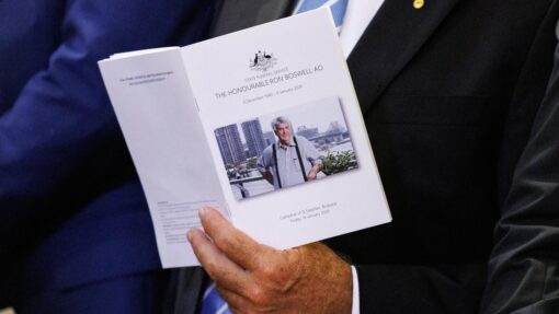 RONALD BOSWELL STATE FUNERAL