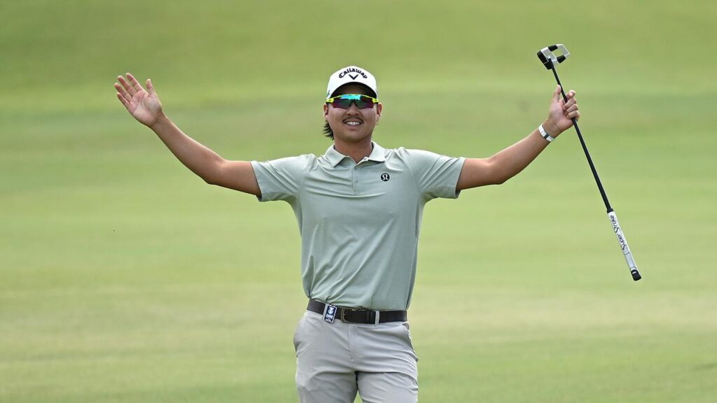 Australia’s Min Woo Lee has carded a career-low round on the US PGA Tour, shooting 10-under.
