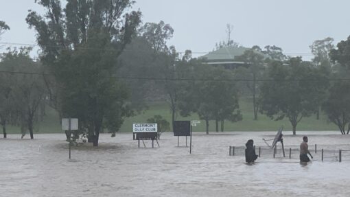 Threat not over as floodwater surges across the outback QLD CYCLONE KOJI