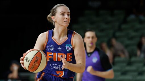 Woods on fire as Townsville overcome resurgent Flyers WNBL LYNX FIRE