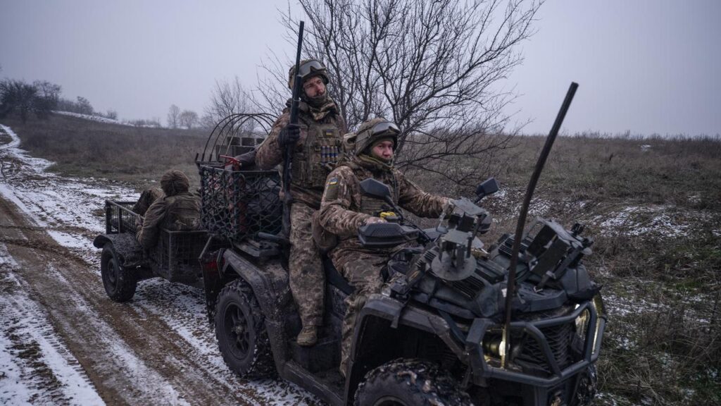 Ukrainian troops are in nearly their fourth year of defending against a Russian invasion.
