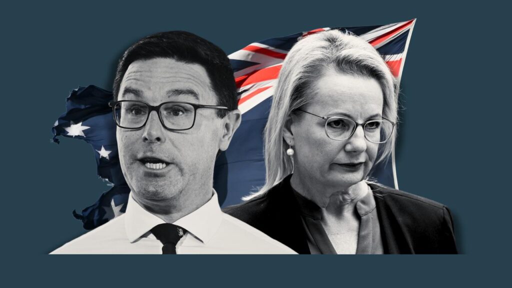 David Littleproud and Sussan Ley could face leadership challenges after the federal coalition split.
