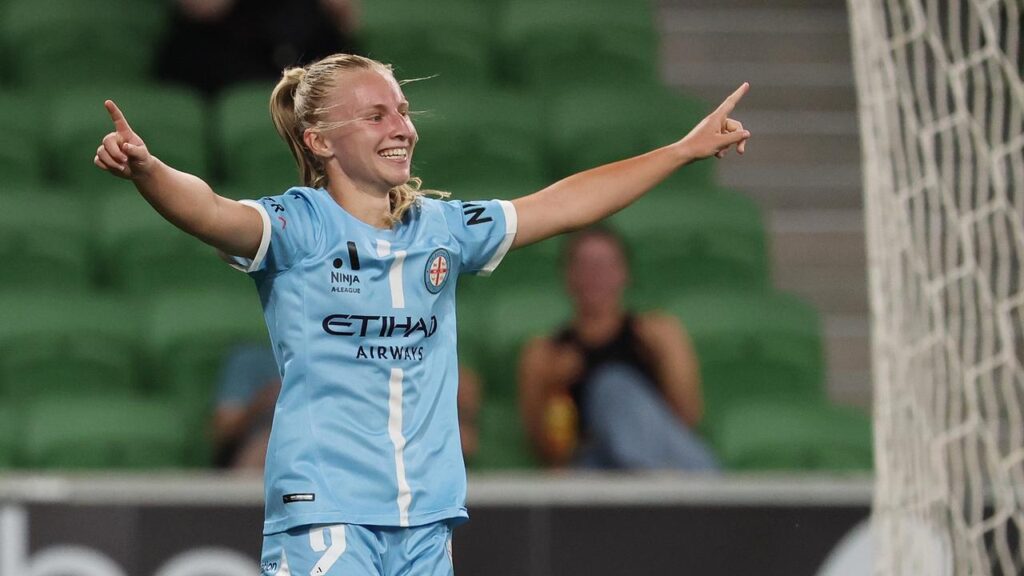 Holly McNamara’s goal was not enough to give Melbourne City all three points against Brisbane.
