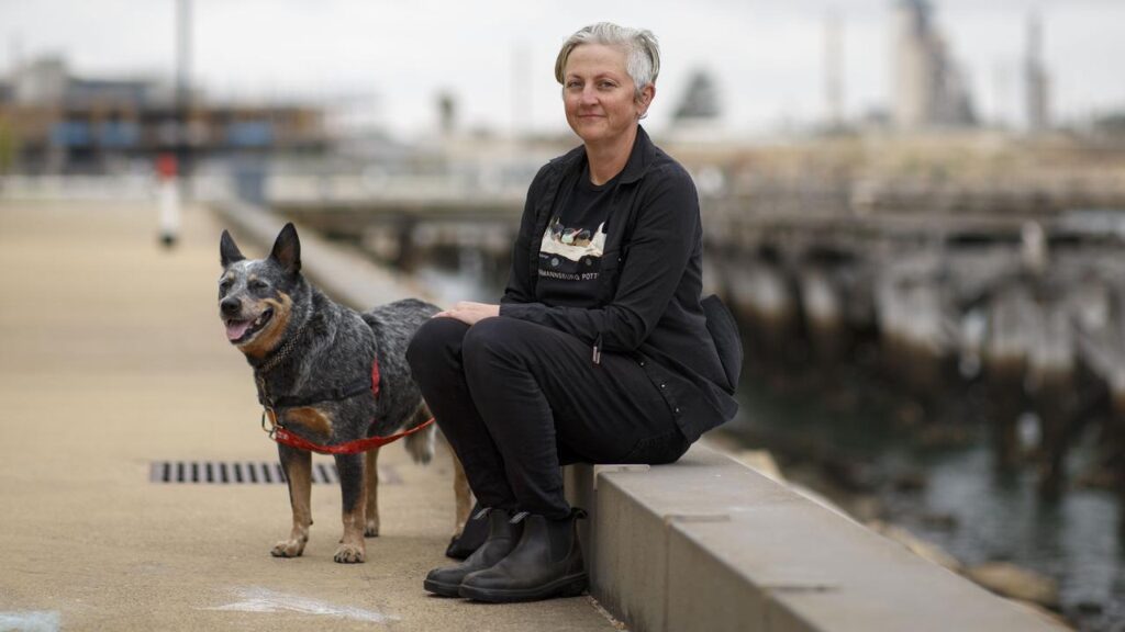 Authors’ society chair Jennifer Mills says festival book sales are “hugely significant” for writers.
