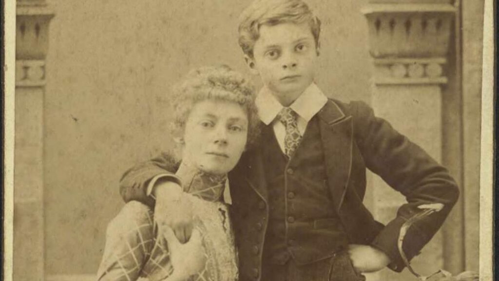 Marian Ellis Rowan, with son Eric, was a pioneering botanical artist in the 19th century.
