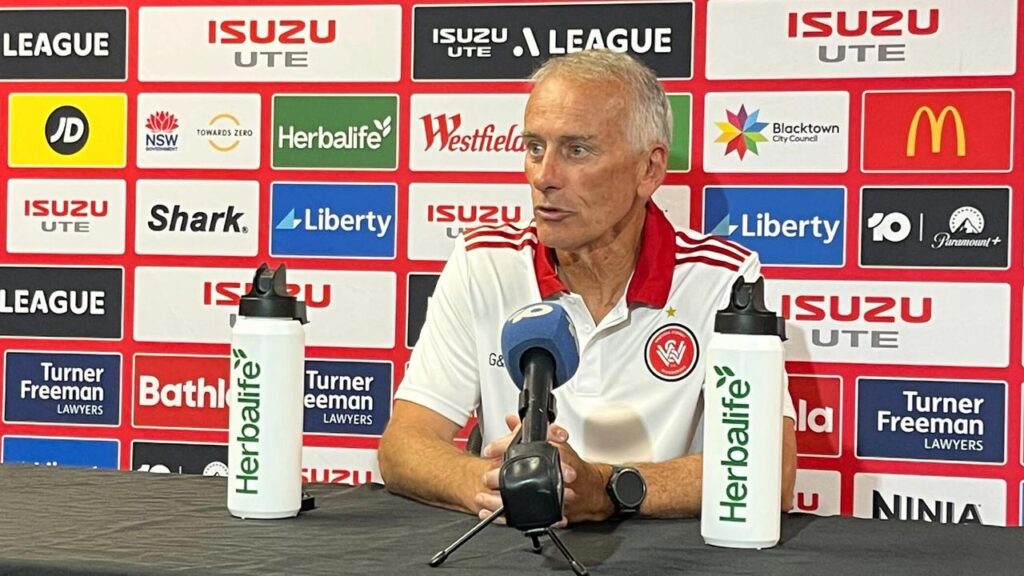 Gary van Egmond has been entrusted with the job of lifting Western Sydney up the ALM ladder.
