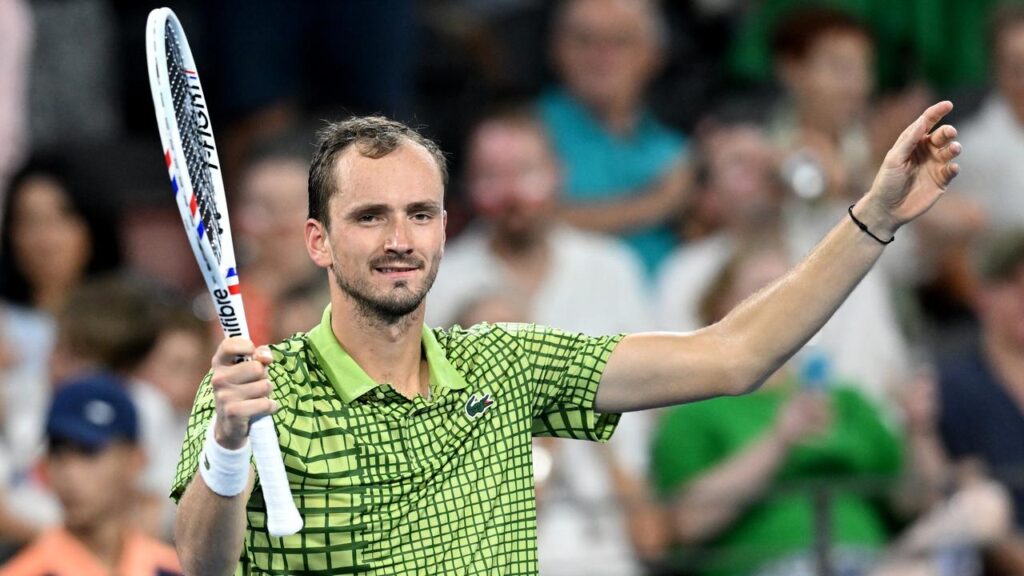 Daniil Medvedev is in a happy place and credits Australian coach Rohan Goetzke for that.
