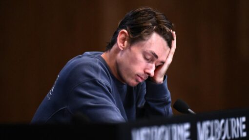 Deflated Demon won't give up on grand slam title hunt TENNIS AUSTRALIAN OPEN