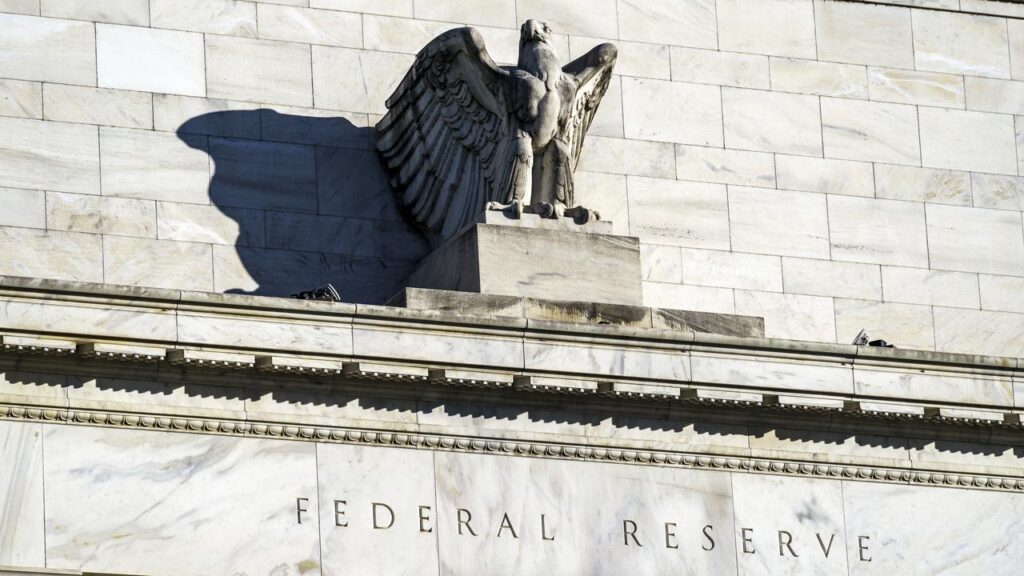 The Federal Reserve chair is nominated by the US president and then approved by the Senate.
