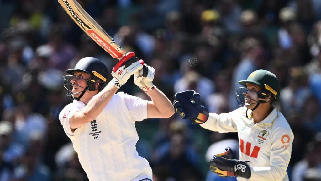 Opener Zak Crawley says England’s batters will take the attack up to Aussie spinner Todd Murphy. 
